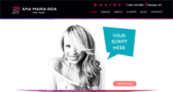 Desktop Screenshot of anamariaroa.com